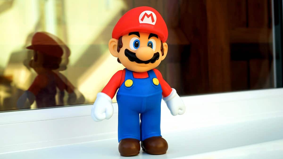 Personaje Super Mario mejora el liderazgo